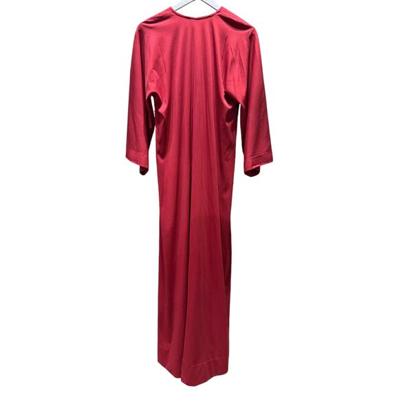 Red Halston 1970’s Signature Jersey Gown - Picture 4 of 4